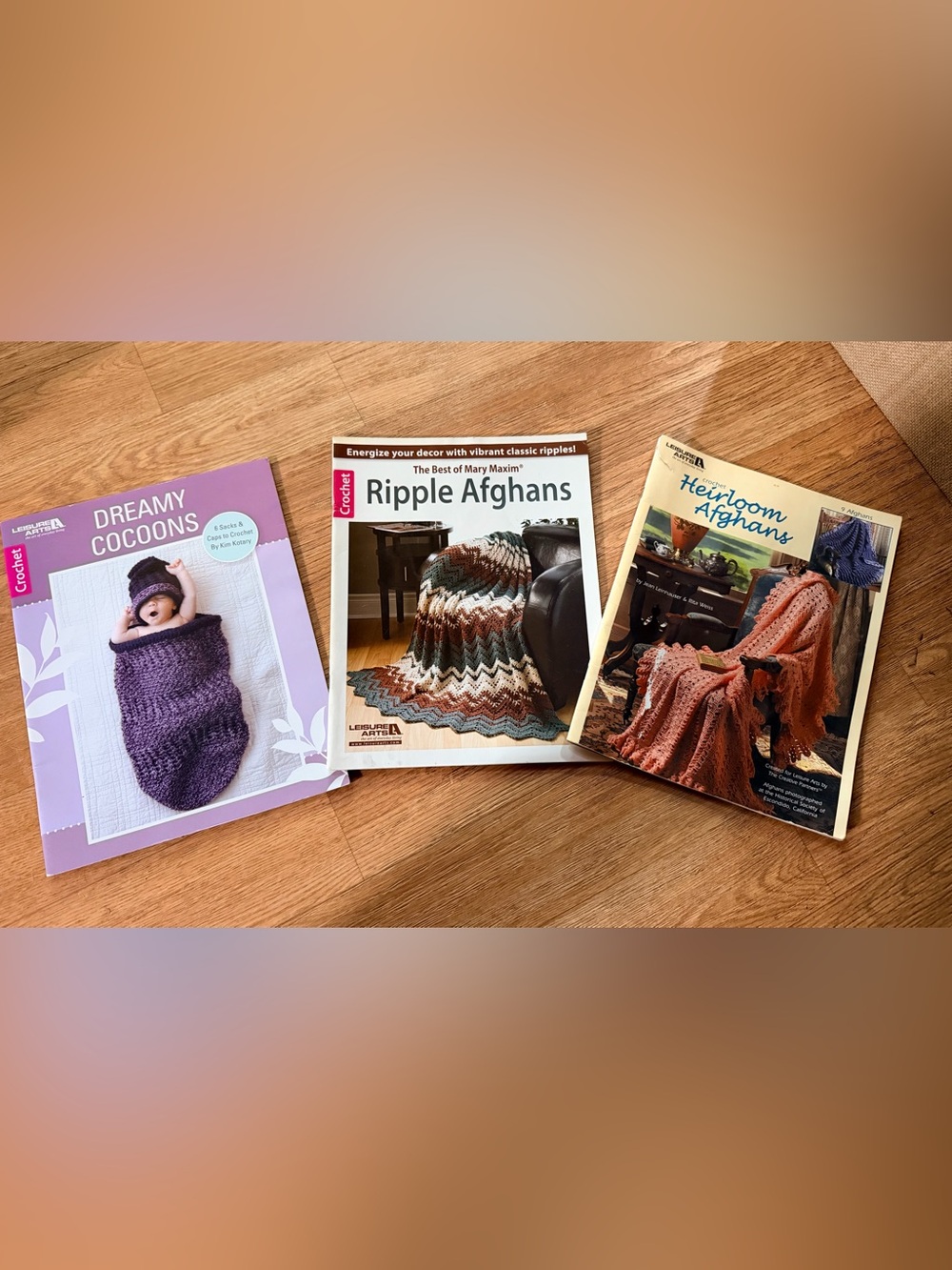 Leisure Arts Crochet Pattern Books